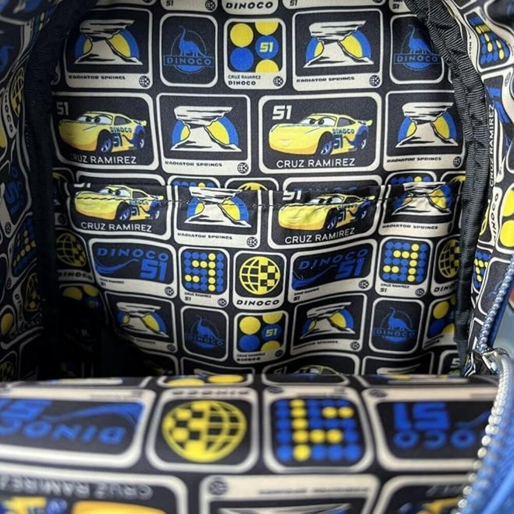 Loungefly Disney Pixar Cars Cruz Ramirez Backpack NWT - Picture 5 of 5